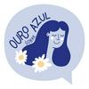 undefined Ouro Sobre Azul