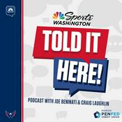 Podcast Told It Here!: 25 Iconic Years of Washington Capitals Hockey with Joe Beninati and Craig Laughlin